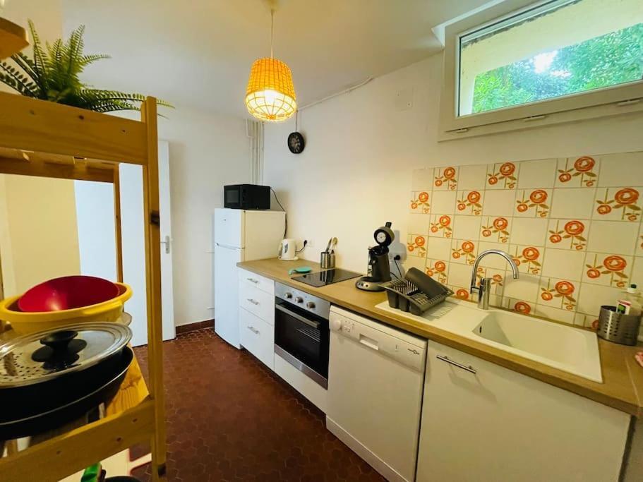 Ferienwohnung Studio Cosy Et Lumineux De 35M2 A Romagnat Exterior foto